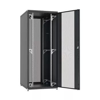 EFB Elektronik PRO 42HE serverový rozvaděč 800x800mm perforované dělené dveře RAL 9005 (PRO-4288TS.P2)