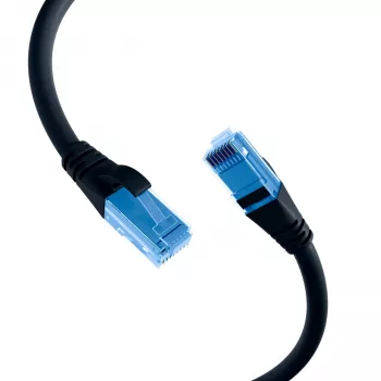EFB K8109SW.1.5 propojovací kabel U/UTP Cat.6A 1,5 m černý