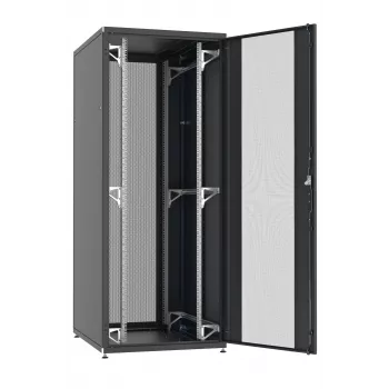 EFB Elektronik PRO 42HE serverový rack 800x1000 mm světle šedý RAL7035 perforované dvojité dveře vpředu/vzadu