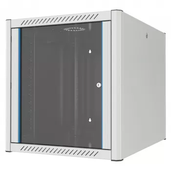 EFB Elektronik 19 inch nástěnná skříň 16U hloubka 800mm předmontovaná RAL7035 (691916GR.80)