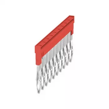 Weidmüller ZQV 1.5N/10 RD propojka, 10pólová, 1,5 mm², červená, Wemid, 20 ks