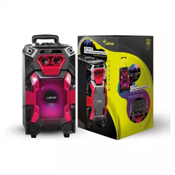 Leicke DJ ROXX TROLLEY PRO přenosný PA reproduktorový systém s Bluetooth, 100W RMS, 10