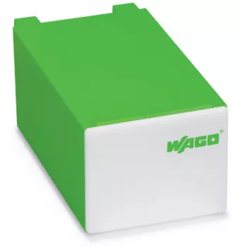WAGO 709-591 19 inch zásuvka do rozvaděče 2U 250mm užitná hloubka světle šedá RAL 7035