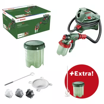Bosch PFS 5000 E stříkací pistole na barvu 1200 W průtok 500 ml/min + míchadlo (0.603.207.202)
