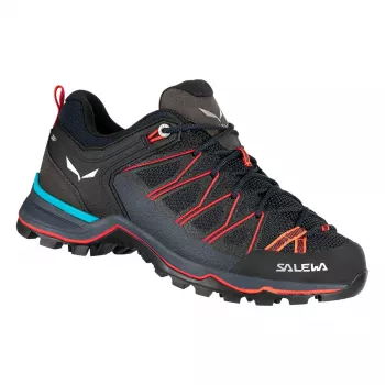Salewa Mountain Trainer Lite Women's Approach Shoes - Premium Navy/Fluo Coral, Size 38