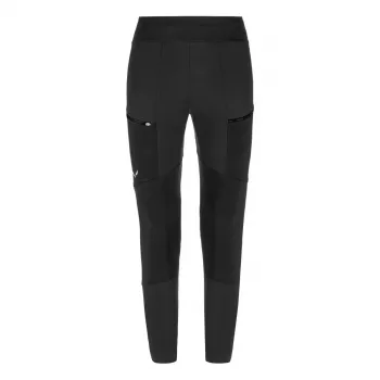 Dámské legíny SALEWA Puez Cargo Tights XS Black Out