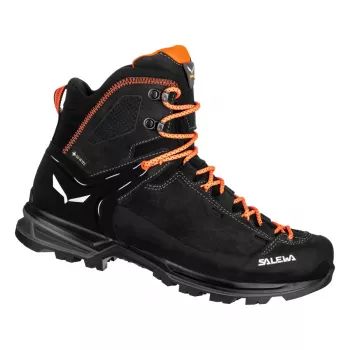 SALEWA MTN Trainer 2 Mid GTX turistické boty – Onyx/černá – UK 10 (EU 44,5)