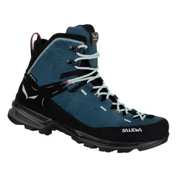 Turistické boty Salewa Mtn Trainer 2 Mid GTX dámské, Dark Denim/Black, UK 7 (EU 40,5)