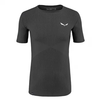 Salewa Zebru Medium Warm merino tričko pánské Onyx M