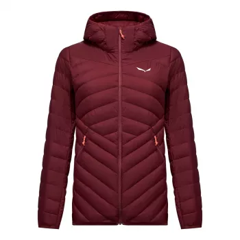 Dámská péřová bunda Salewa Brenta - Syarh (Burgundy) - XS