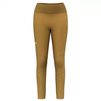 Dámské legíny Salewa Pedroc Dry Resp Hybrid - Golden Brown, XS/S
