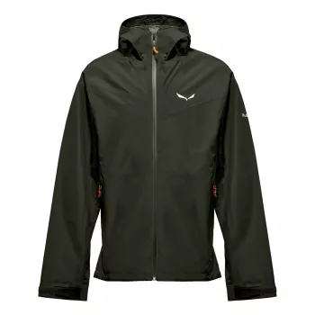 Bunda Salewa Puez Aqua 4 PTX 2.5L - Dark Olive, velikost M