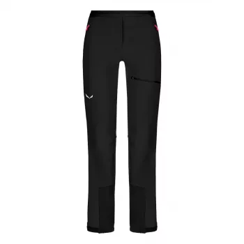 Dámské turistické kalhoty Salewa Sella DST, velikost XS, Black Out