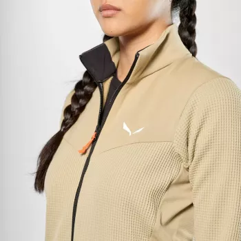 Salewa Puez Waffle Hybrid PL Jacket dámská Quicksand M