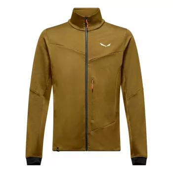 Fleeceová bunda Salewa Sella Crevasse Golden Brown, velikost M