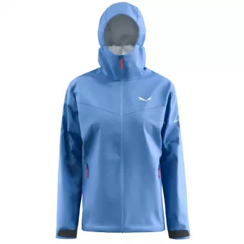 Bunda Salewa Puez Aqua 4 PTX 2.5L Morning Blue, velikost S