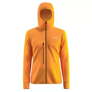 Fleeceová bunda s kapucí SALEWA Turmeric L