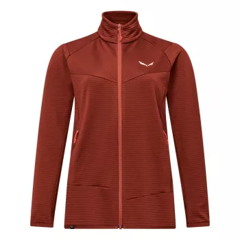 Fleeceová bunda Salewa Puez Altavia Polarlite dámská, Etruscan Red, 36 (S)