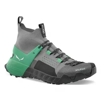 Dámské přístupové boty Salewa Wildfire NXT Knit, Alloy/Irish Green, UK 5,5 (EU 38,5)