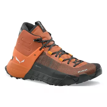 Turistické boty Salewa Wildfire NXT Mid GTX, Bombay Brown/Turmeric, UK 7,5 (EU 41)