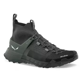 Boty SALEWA Wildfire NXT Knit Onyx Dark Olive
