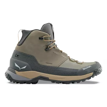 Boty SALEWA Puez Leather Mid PT Bungee Cord-Onyx UK 8