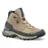 Dámské boty SALEWA Puez Leather Mid PTX Quicksand Onyx UK