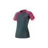 Dámské běžecké tričko s krátkým rukávem Salewa Dynafit Alpine Pro, Magenta, velikost XS