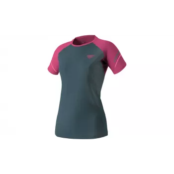 Dámské běžecké tričko s krátkým rukávem Salewa Dynafit Alpine Pro, Magenta, velikost XS