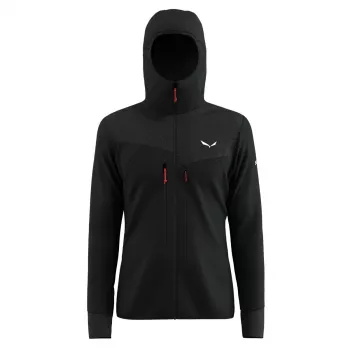 Salewa Agner Polarlite Bunda s kapucí - Black Out - velikost S