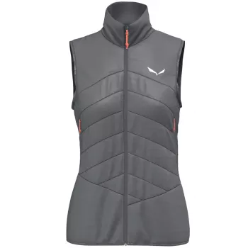 Dámská zateplená vesta Salewa Ortles Hybrid TirolWool Responsive, Quiet Shade, EU 36 (S)