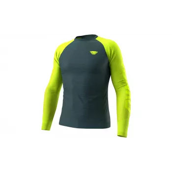 Tričko s dlouhým rukávem SALEWA Dynafit Ultra S-Tech, Ultra Yellow, velikost L/XL