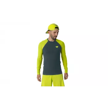 Tričko s dlouhým rukávem SALEWA Dynafit Ultra S-Tech, Ultra Yellow, velikost L/XL
