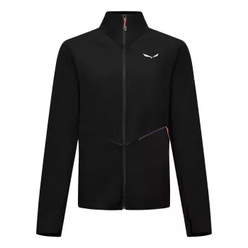 Dámská softshellová bunda Salewa Pedroc Dst Light – Black Out, velikost M
