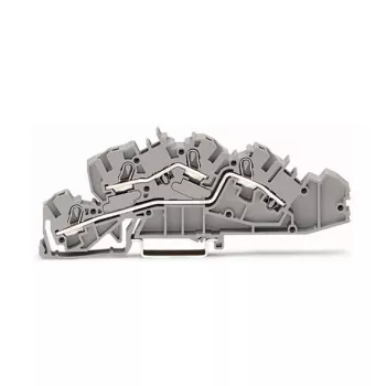 Průchozí svorka WAGO 2005-7642, 4 mm², 32 A, 400 V, šedá, CAGE CLAMP
