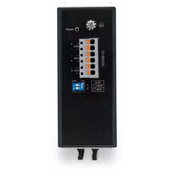 WAGO 852-1106 průmyslový neřízený gigabitový Ethernet switch, 8 portů, 10/100/1000 Mbps, montáž na DIN lištu