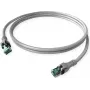 ZVK GMBH DualBoot Cat.6A S/FTP Push-Pull patch kabel, šedý, 7,5 m