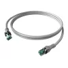 EasyLan saCon DualBoot patch kabel S/FTP modrý 2,00m Cat.6A - FTP - SFTP