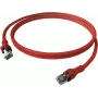 EasyLan saCon DualBoot patch kabel S/FTP červený 3,00m Cat.6A