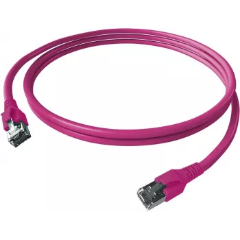 EasyLan FlexBoot propojovací kabel Cat.6 S/FTP fialový 10 m