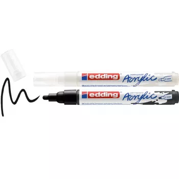 EDDING 5100 akrylové markery mix barev 2,0 - 3,0 mm, 2 ks (4-5100-2)