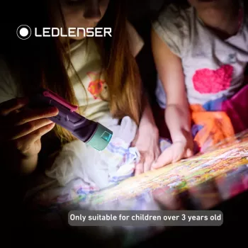 LEDLENSER Kidbeam4 dětská svítilna lila