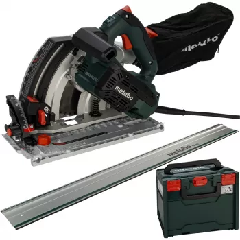 Ruční okružní pila Metabo KT 66 BL + FS 160 1200W bezuhlíková s vodicí lištou
