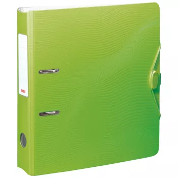 BRUNNEN WAVE pořadač kiwi zelený plast 7 cm DIN A4
