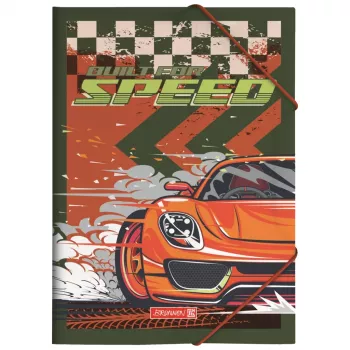BRUNNEN Fast Wheels desky na dokumenty A4 červeno/zelené
