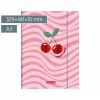 BRUNNEN Fruity Love Collection Folder DIN A3 Pink/Red, 1 Piece (1047030522)
