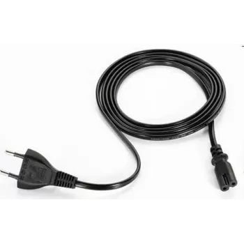 ARTDEV Power Cord Europlug to IEC C7 Figure-8 Black 2-Pin 1.8m