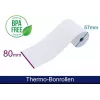 ARTDEV Thermal Paper Roll 80x57x12 mm White 55g 40m for T2