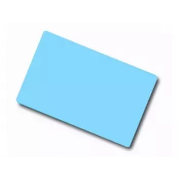 ARTDEV Blank PVC Card - 86 x 54mm 30mil 0.76mm Light Blue