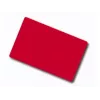 ARTDEV Blank Red PVC Card - 30mil 0.76mm - CR80 - Single